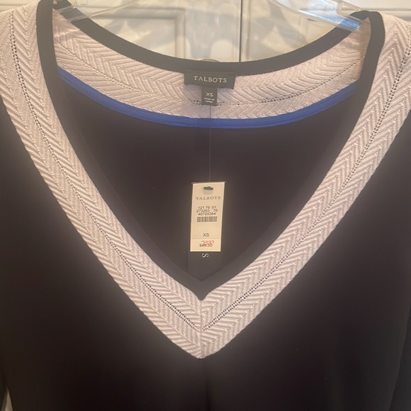 Talbot long sleeve sweater dark navy / almost black NWT sizeXS - Picture 3 of 9